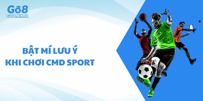 Bật mí lưu ý quan trọng khi chơi cá cược CMS Sport